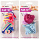 Іграшка Flamingo Woolen Balls вовняні м'ячі, для кішок, 4.5 см
