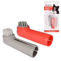Набір зубних щіток Flamingo Finger Toothbrush Set, для собак, 2 шт Набір зубних щіток Flamingo Finger Toothbrush Set, для собак, 2 шт