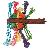 Іграшка Flamingo Parrot Toy Perch, жердинка, для великих папуг, 5 × 30 × 15 см Іграшка Flamingo Parrot Toy Perch, жердинка, для великих папуг, 5 × 30 × 15 см