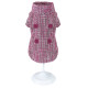 Куртка Croci Pinky Tweed для собак, зима, рожевий, L, 30 см