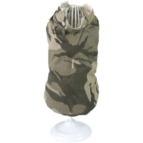 Куртка утеплена Croci Luke для собак, зима, хакі, XXL, 40 см
