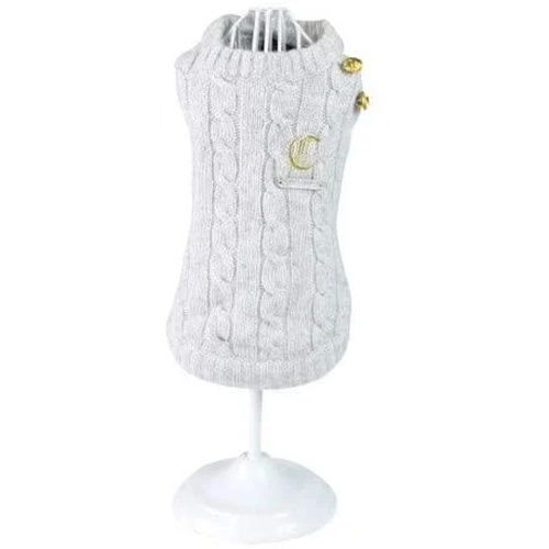 Светр Croci Heritage для собак, зима, сірий, XXXL, 45 см