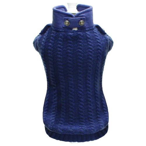 Светр Croci Windsor для собак, зима, синій, L, 30 см