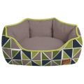 Диван Croci Cozy Ray для собак, овальний, різнокольоровий, 75×60×20 см