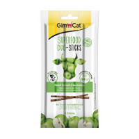 Ласощі GimCat Superfood Duo-Sticks, яловичина і яблука, для кішок, 3 шт Ласощі GimCat Superfood Duo-Sticks, яловичина і яблука, для кішок, 3 шт