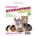 Деревний наповнювач Пухнастики для гризунів, 3 кг, 12 л