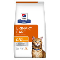 Сухий корм Hill's Prescription Diet Feline c/d Multicare Urinary Care для котів, з куркою, 1.5 кг Сухий корм Hill's Prescription Diet Feline c/d Multicare Urinary Care для котів, з куркою, 1.5 кг