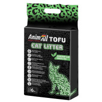 Соєвий наповнювач AnimAll Tofu Green Tea з ароматом зеленого чаю, для котів, 6 літрів (2,6 кг) Соєвий наповнювач AnimAll Tofu Green Tea з ароматом зеленого чаю, для котів, 6 літрів (2,6 кг)