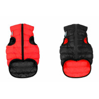 Двостороння куртка AiryVest L65 для собак, червоно-чорна