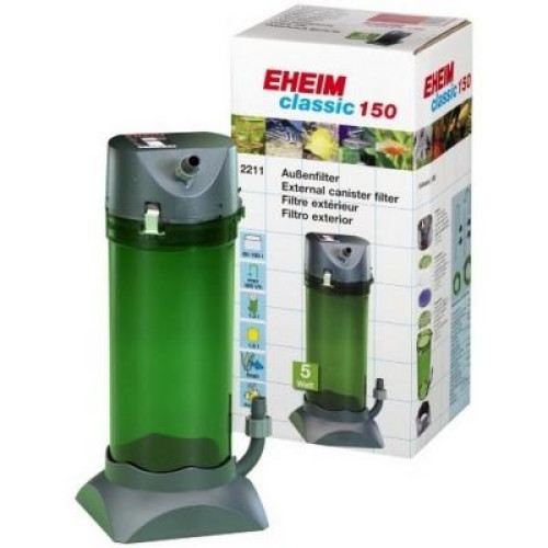 Зовнішній фільтр EHEIM classic 150 для прісноводних і морських акваріума