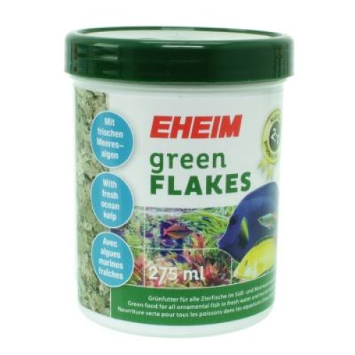 Корм для травоїдних риб в пластівцях EHEIM green FLAKES 275мл