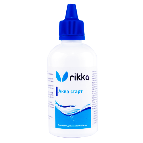 Стартові бактерії Rikka Аква старт для акваріумів, 100 мл (WT-161)