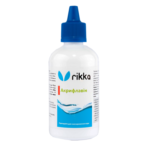 Засіб Rikka акрифлавіну для боротьби з водоростями, 100 мл (D-104)