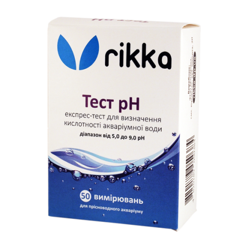 Тест Rikka рН 5.0-9.0 для визначення кислотності води (T-111)