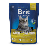 Сухий корм Brit Premium Cat Adult Salmon, для кішок, 0.3 кг Сухий корм Brit Premium Cat Adult Salmon, для кішок, 0.3 кг