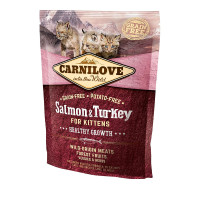 Сухий корм Carnilove Cat Kitten, для кошенят, з індичкою і лососем, 0.4 кг Сухий корм Carnilove Cat Kitten, для кошенят, з індичкою і лососем, 0.4 кг