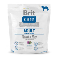 Сухой корм Brit Care Adult Large Breed Lamb & Rice, для собак весом от 25 кг, 1 кг