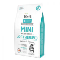 Сухий корм Brit Care GF Mini Light & Sterilised, для собак малих порід, 2 кг Сухий корм Brit Care GF Mini Light & Sterilised, для собак малих порід, 2 кг