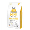 Сухий корм Brit Care GF Mini Hair & Skin, для собак малих порід, 2 кг