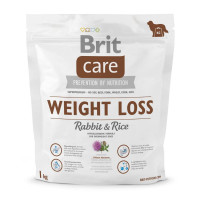 Сухий корм Brit Care Weight Loss Rabbit & Rice, для собак з надмірною вагою, 1 кг Сухий корм Brit Care Weight Loss Rabbit & Rice, для собак з надмірною вагою, 1 кг
