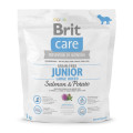 Сухий корм Brit Care GF Junior Large Breed Salmon & Potato, для цуценят гігантських порід, 1 кг