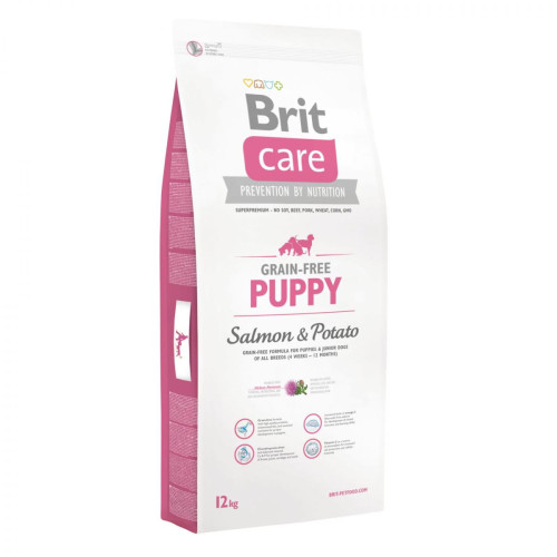 Сухий корм Brit Care GF Puppy Salmon & Potato, для цуценят, 12 кг