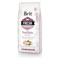 Сухий корм Brit Fresh Chicken / Potato Puppy, для цуценят, 12 кг Сухий корм Brit Fresh Chicken / Potato Puppy, для цуценят, 12 кг