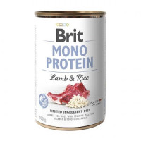 Консерва Brit Mono Protein Dog, для собак, з Яненко і темним рисом, 400 г