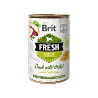 Консерва Brit Fresh Duck/Millet, для собак, с уткой и пшеном, 400 г