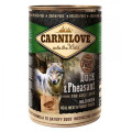 Консерва Carnilove Dog, для собак, з качкою і фазаном, 400 г