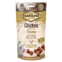 Ласощі Carnilove Cat Semi Moist Snack, для кішок, курка, чебрець, 50 г Ласощі Carnilove Cat Semi Moist Snack, для кішок, курка, чебрець, 50 г