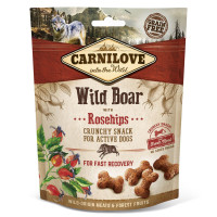 Ласощі Carnilove Dog Crunchy Snack, для собак, дикий кабан, шипшина, 200 г