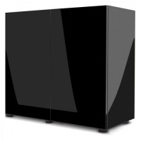 Підставка під акваріум AQUA EL GLOSSY, 80 × 35 × 90 см, 125 л, чорний