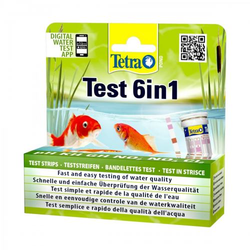 Тест для ставкової води Tetra POND Test Set 6 in1, 25 шт