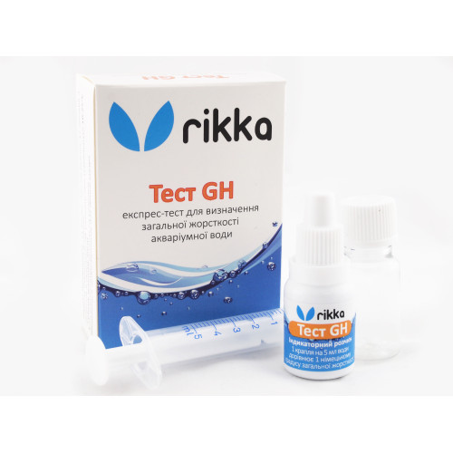 Тест Rikka GH для визначення загальної жорсткості води (T-109)