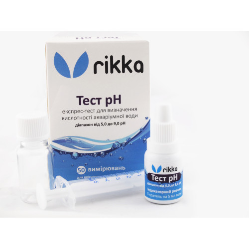 Тест Rikka рН 5.0-9.0 для визначення кислотності води (T-111)