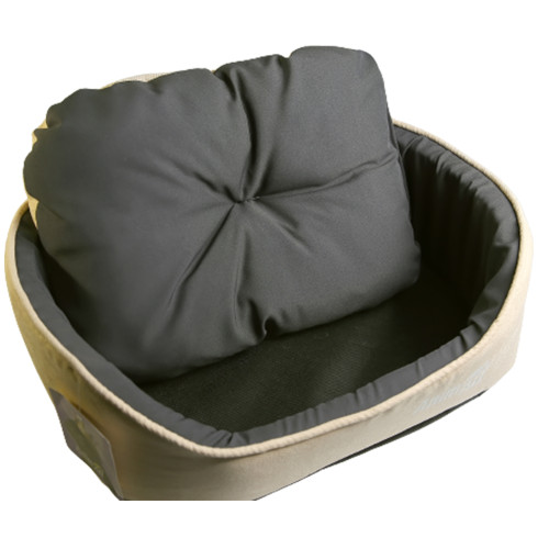 Лежанка AnimAll Aurora Grey Beige, сіро-бежевий, 53×42×16
