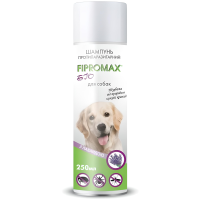 Шампунь Fipromax БІО проти бліх та кліщів, для середніх і великих собак, з лавандою, 250 мл