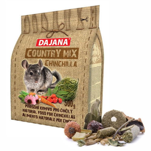 Корм Dajana Pet Country Mix Chinchilla для шиншил, 500 г