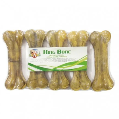 Кость Croci King Bone для собак, 7.5 см, 15 г, 5 шт/уп, ціна за упаковку