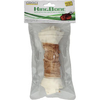 Кость Croci King Bone Chicken для собак, вузлова, з куркою, 25 см, 110 г, 1 шт Кость Croci King Bone Chicken для собак, вузлова, з куркою, 25 см, 110 г, 1 шт