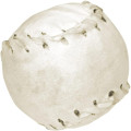 Ласощі М'яч бейсбольний Croci King Bone Buffalo для собак, білий, 7.5 см, 140 г, 6 шт / уп