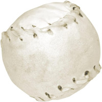 Ласощі М'яч бейсбольний Croci King Bone Buffalo для собак, білий, 7.5 см, 140 г, 6 шт / уп Ласощі М'яч бейсбольний Croci King Bone Buffalo для собак, білий, 7.5 см, 140 г, 6 шт / уп