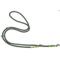 Повідець тренувальний Croci Hiking Endurance, для собак, плетений, зелений, нейлон, 1×2 м
