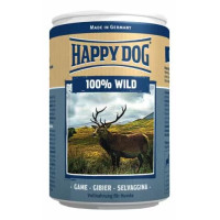 Консерва Happy Dog NaturLine Dose 100% Wild для собак, з дичиною, 400 г Консерва Happy Dog NaturLine Dose 100% Wild для собак, з дичиною, 400 г