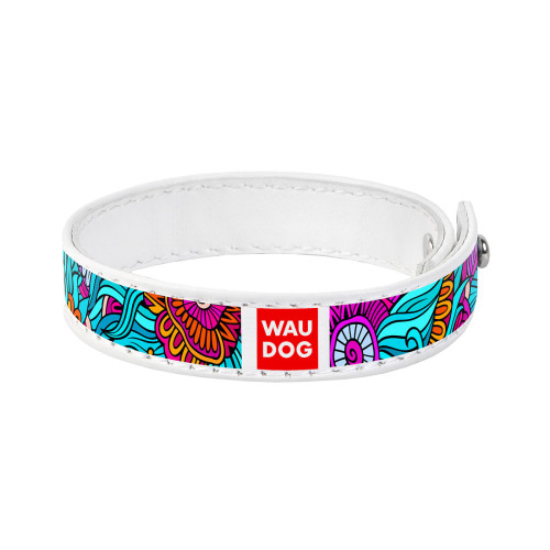 Браслет WAUDOG Design, з малюнком "Літо", ширина 15 мм, довжина 21-23 см, білий