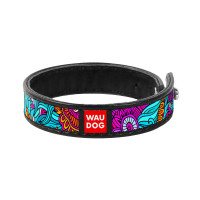 Браслет WAUDOG Design, з малюнком "Літо", ширина 15 мм, довжина 21-23 см, чорний