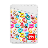 Візитниця WAUDOG Design, з малюнком "Пампушки", ширина 70 мм, довжина 95 мм, білий Візитниця WAUDOG Design, з малюнком "Пампушки", ширина 70 мм, довжина 95 мм, білий