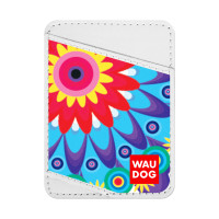 Візитниця WAUDOG Design, з малюнком "Квіти", ширина 70 мм, довжина 95 мм, білий Візитниця WAUDOG Design, з малюнком "Квіти", ширина 70 мм, довжина 95 мм, білий
