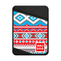 Візитниця WAUDOG Design, з малюнком "Етно", ширина 70 мм, довжина 95 мм, чорний Візитниця WAUDOG Design, з малюнком "Етно", ширина 70 мм, довжина 95 мм, чорний